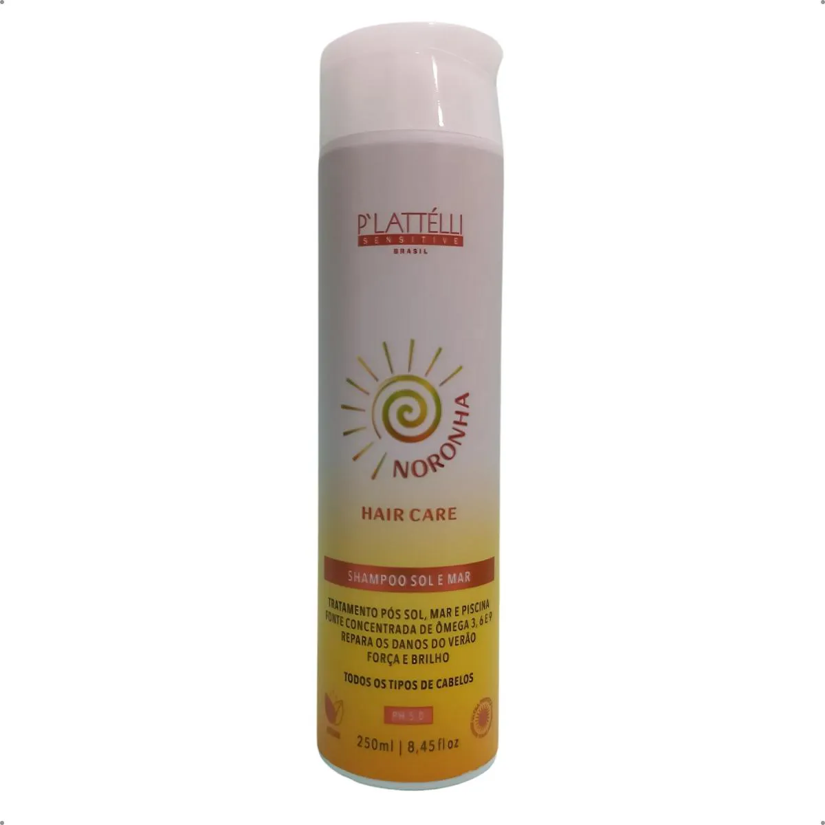 SHAMPOO SOL E MAR PLATTELLI NORONHA HAIR CARE 250ML