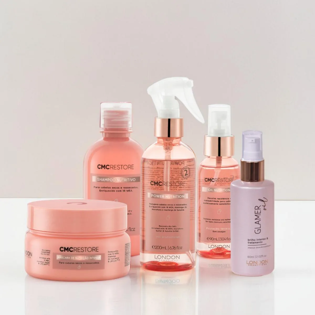 KIT CMC RESTORE CMC NUTRIçãO HOME CARE | LONDON COSMéTICOS