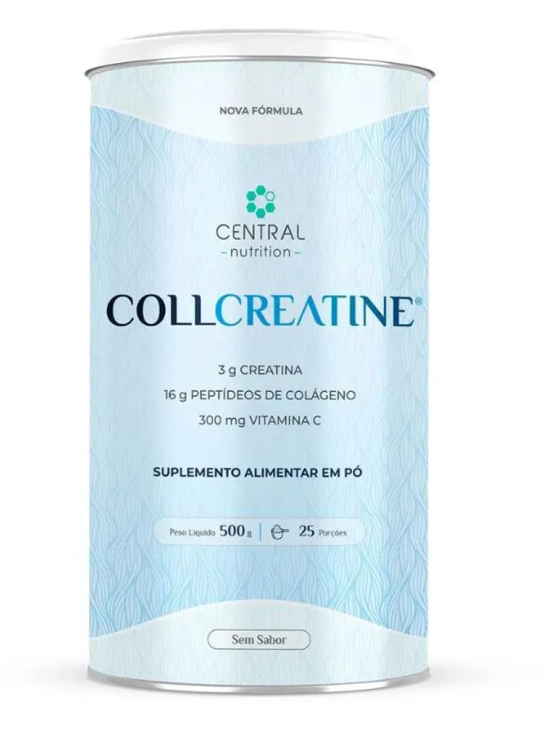 COLLCREATINE SEM SABOR - LATA 500 GRAMAS