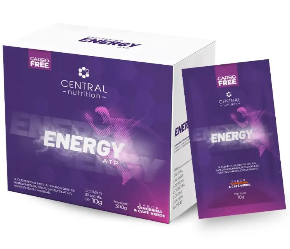 ENERGY® - ATP - 10G 30 SACHêS - SABOR TANGERINA