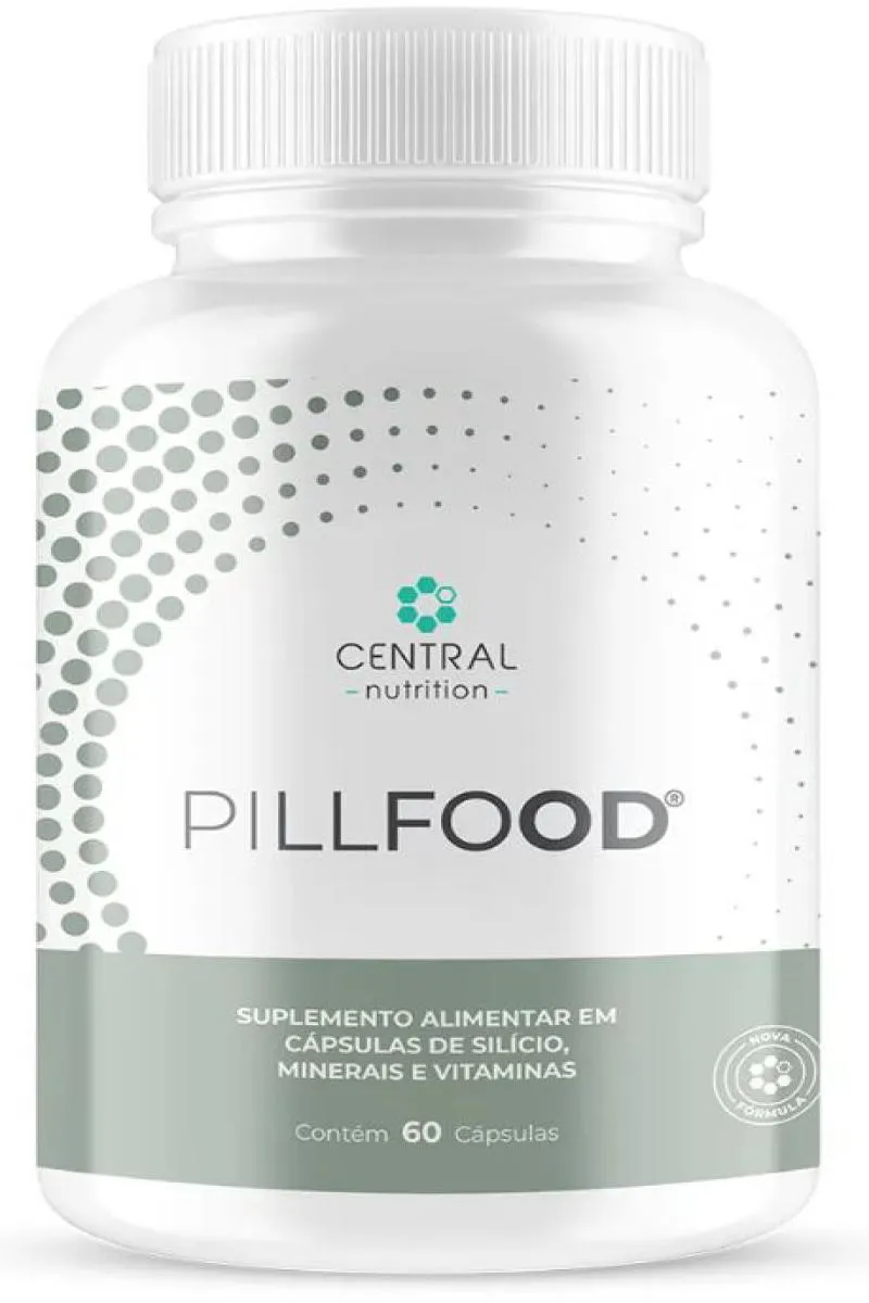 PILLFOOD® - POTE COM 60 CáPSULAS