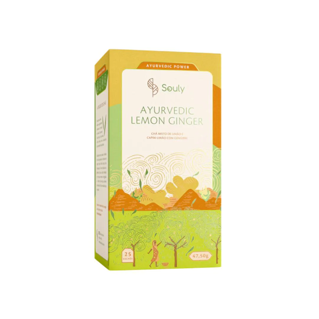 CHá AYURVEDIC LEMON GINGER - SOULY