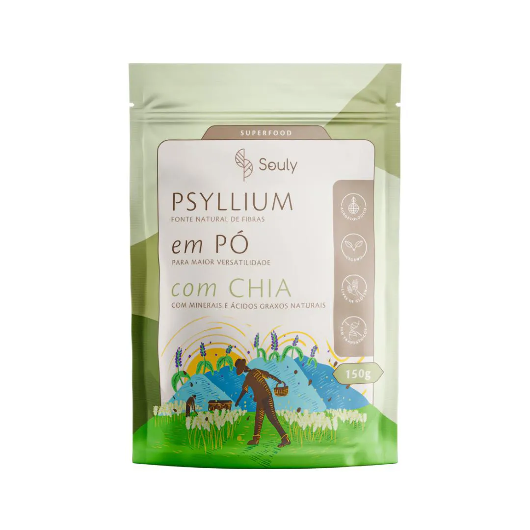 PSYLLIUM EM Pó 150G - SOULY
