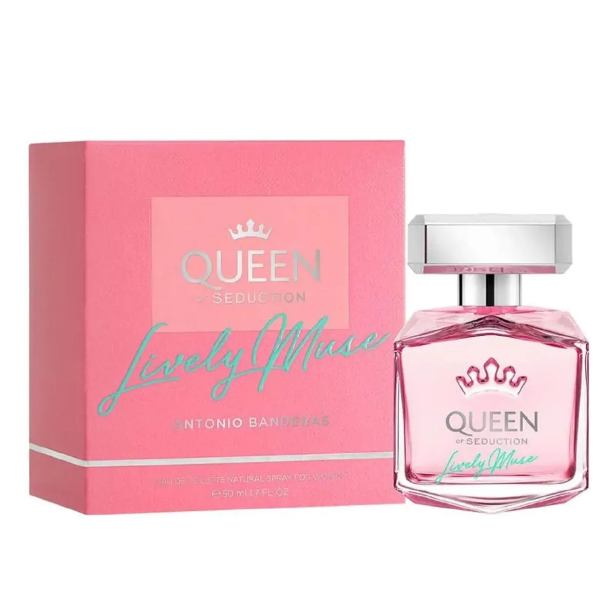 QUEEN OF SEDUCTION LIVELY MUSE BANDERAS EAU DE TOILETTE - PERFUME FEMININO 50ML