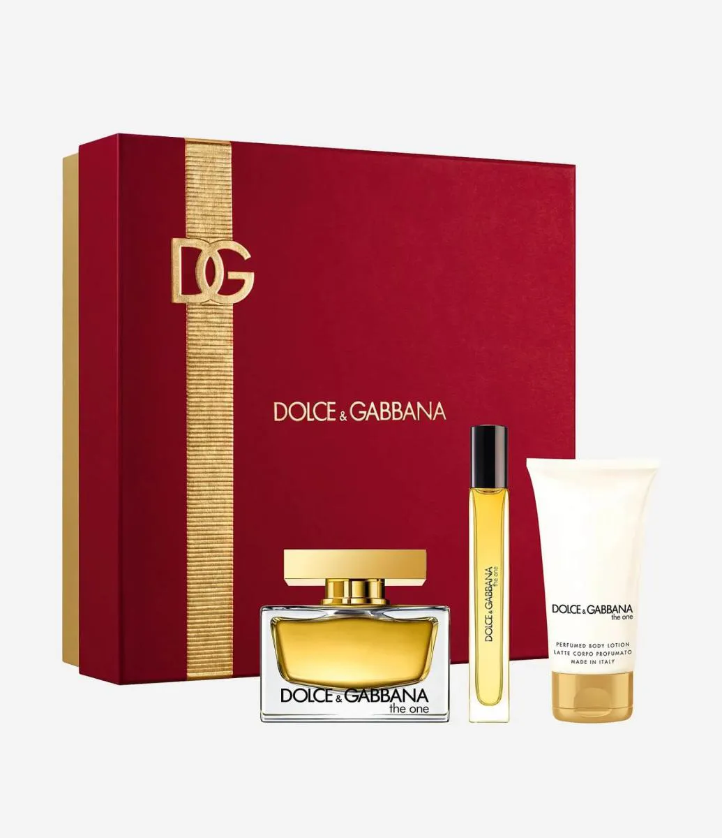 THE ONE DOLCE &AMP; GABBANA EAU DE PARFUM - PERFUME FEMININO 75ML + BODY LOTION 50ML + TRAVEL SIZE 10ML