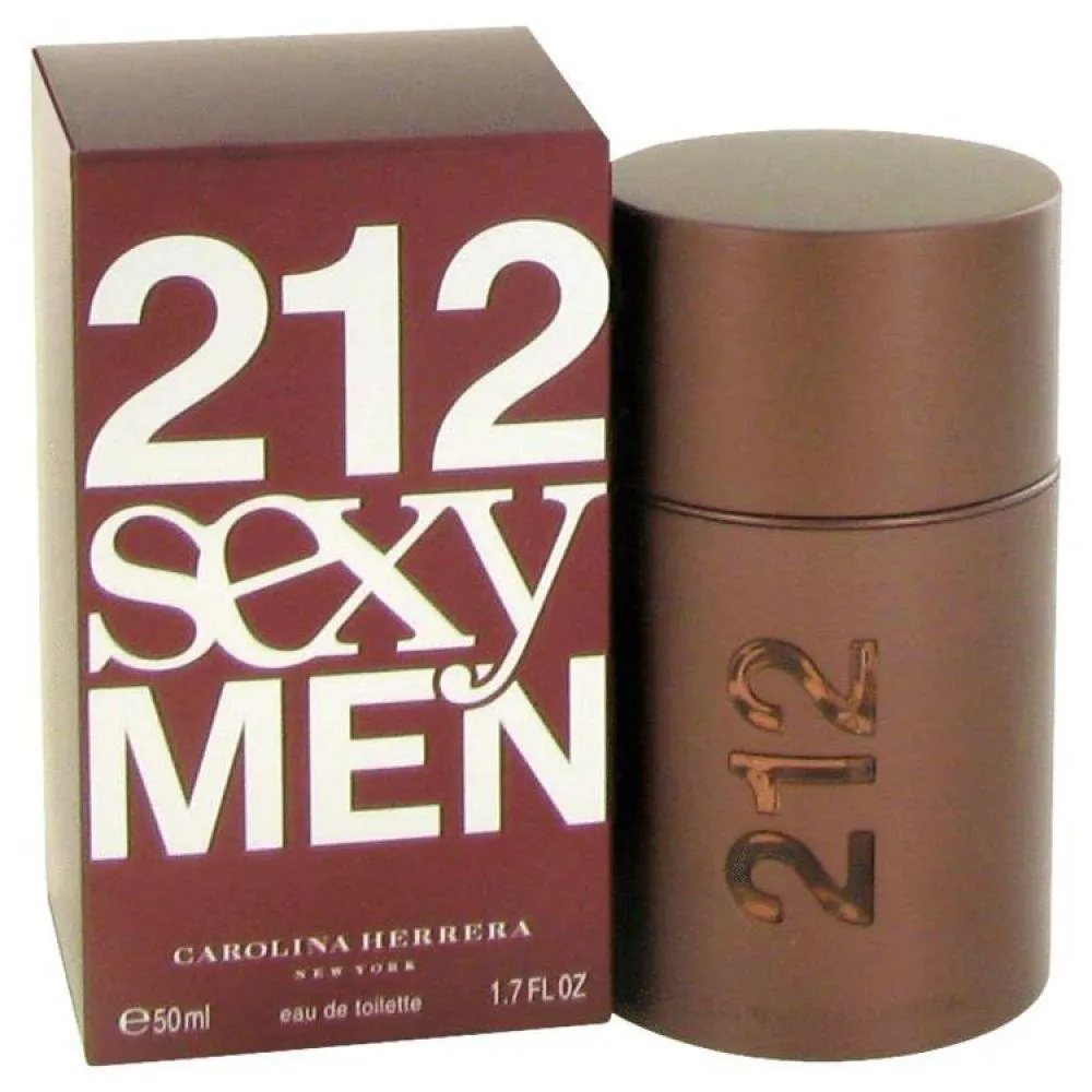 PERFUME MASCULINO 212 SEXY CAROLINA HERRERA 50ML