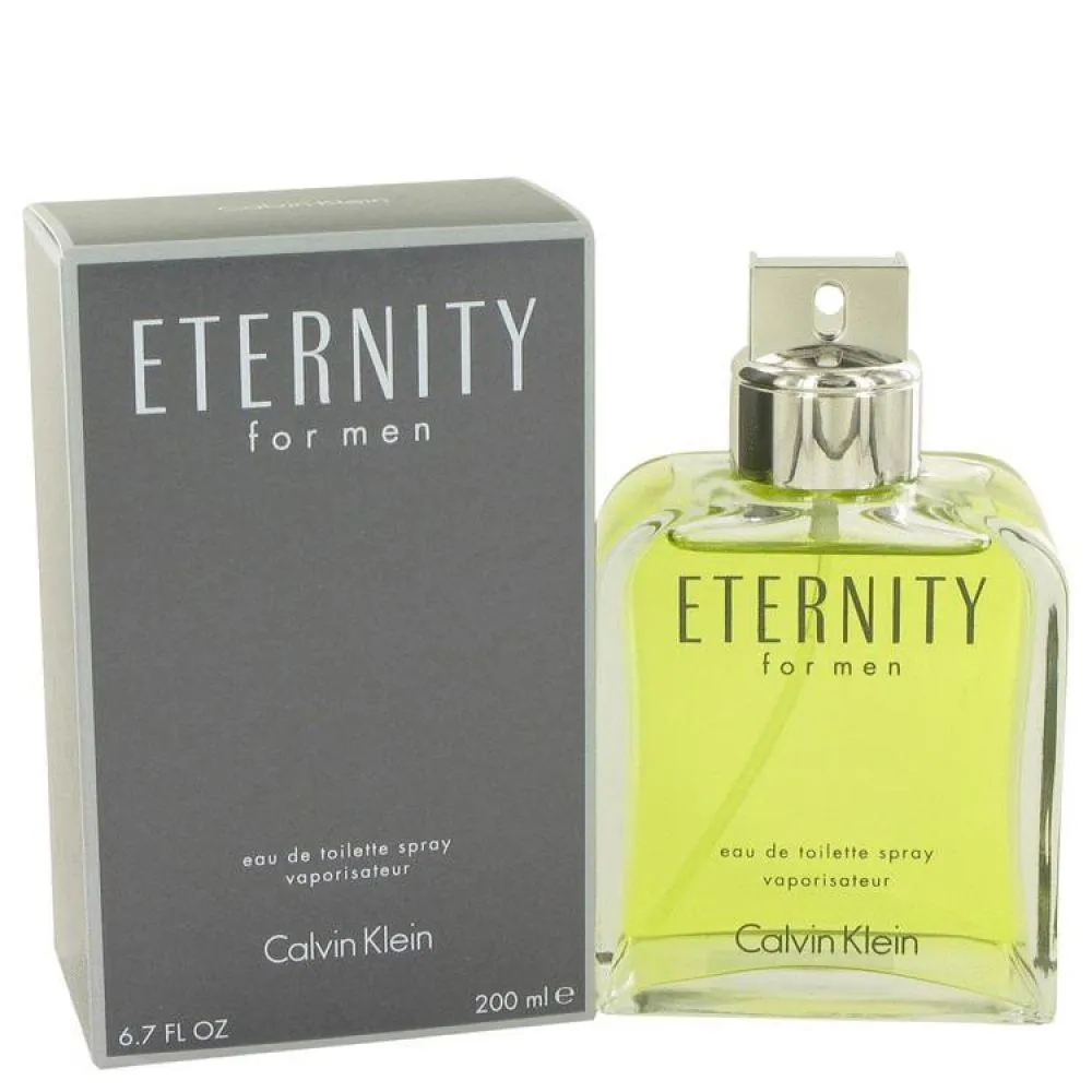 PERFUME MASCULINO ETERNITY CALVIN KLEIN 200ML EAU DE TOILETTE
