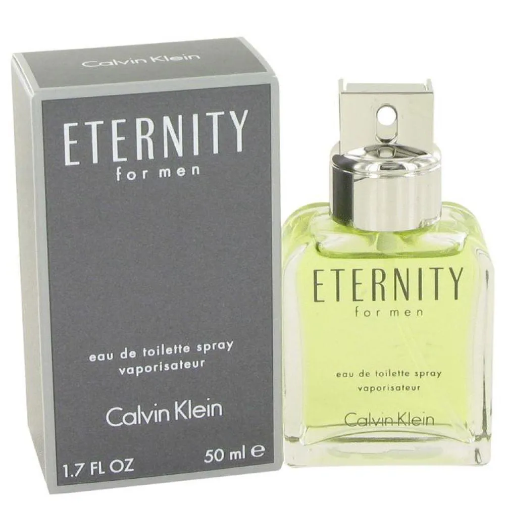 PERFUME MASCULINO ETERNITY CALVIN KLEIN EAU DE TOILETTE 50ML