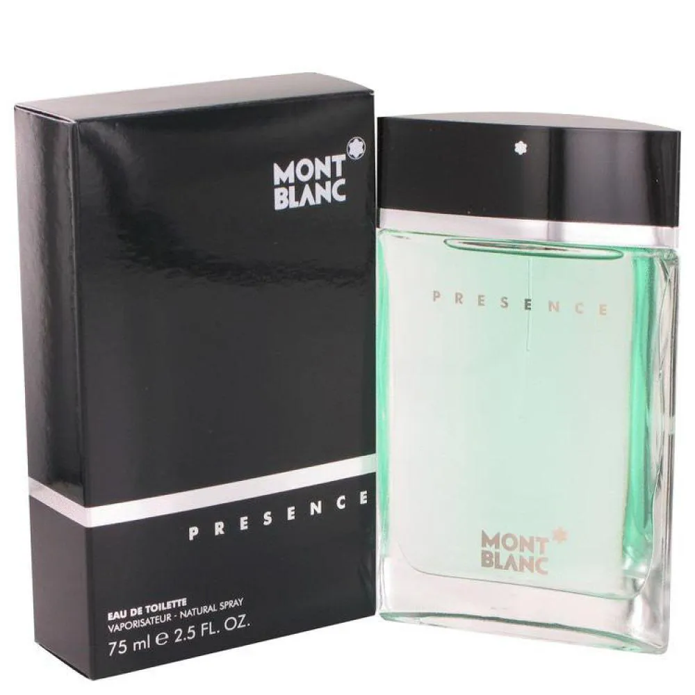 PERFUME MASCULINO PRESENCE MONTBLANC 75ML