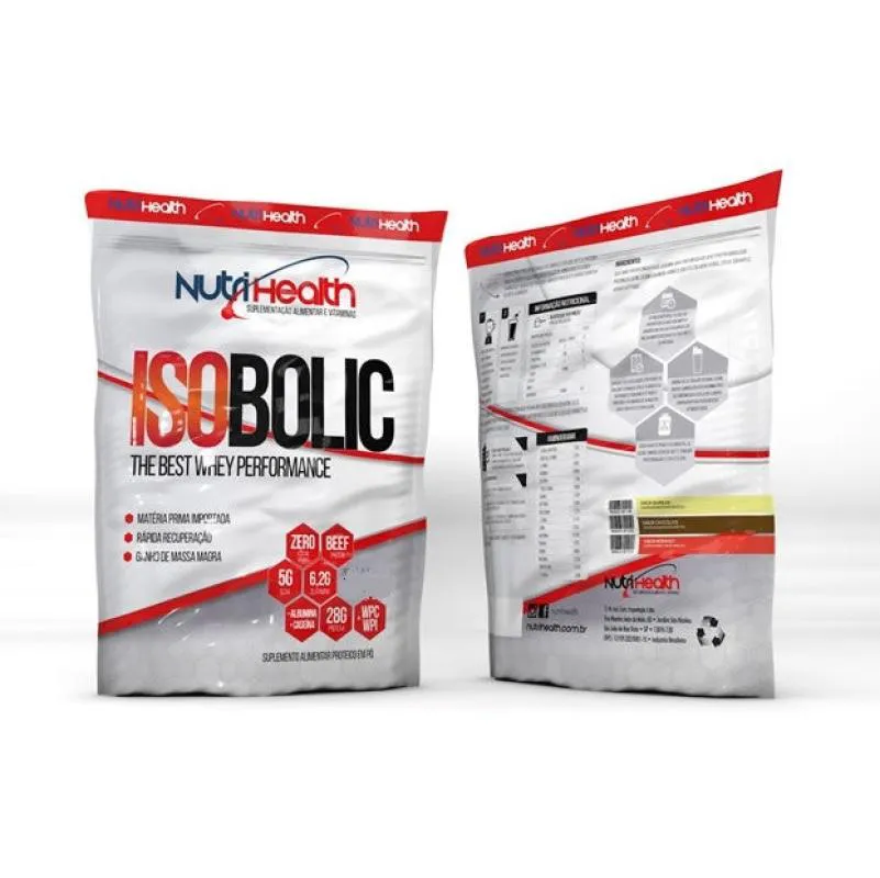 ISOBOLIC REFIL (1,8KG) - SABOR: CHOCOLATE