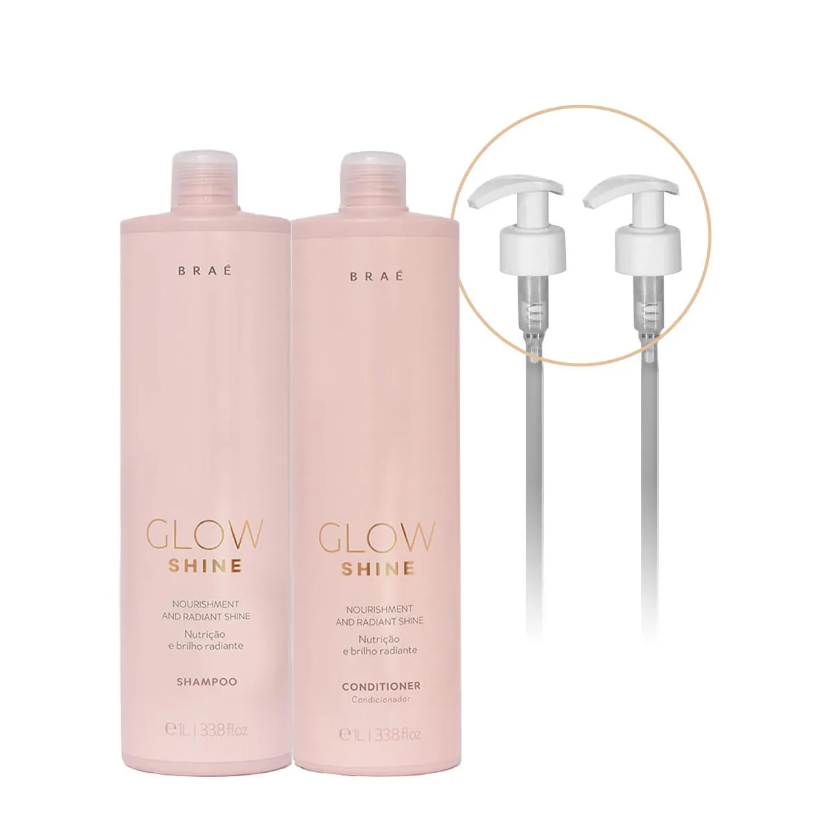 KIT BRAé GLOW SHINE DUO VáLVULA (4 PRODUTOS)