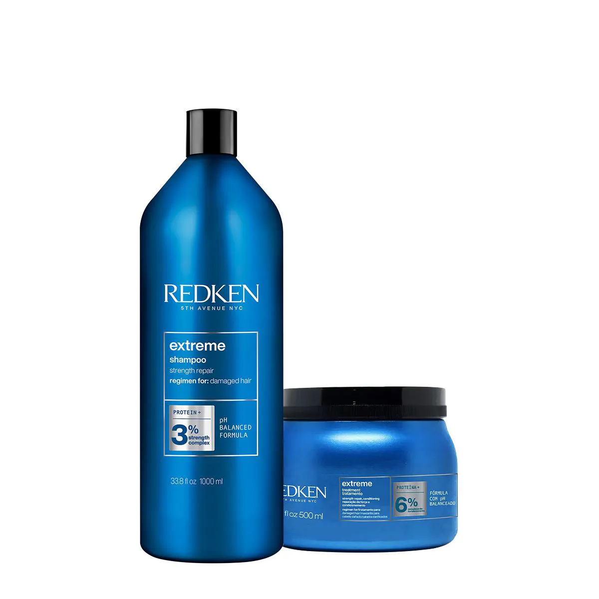 KIT REDKEN EXTREME SHAMPOO E MáSCARA (2 PRODUTOS)