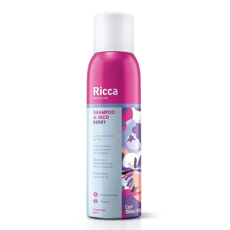 SHAMPOO A SECO MENTA 150ML - RICCA