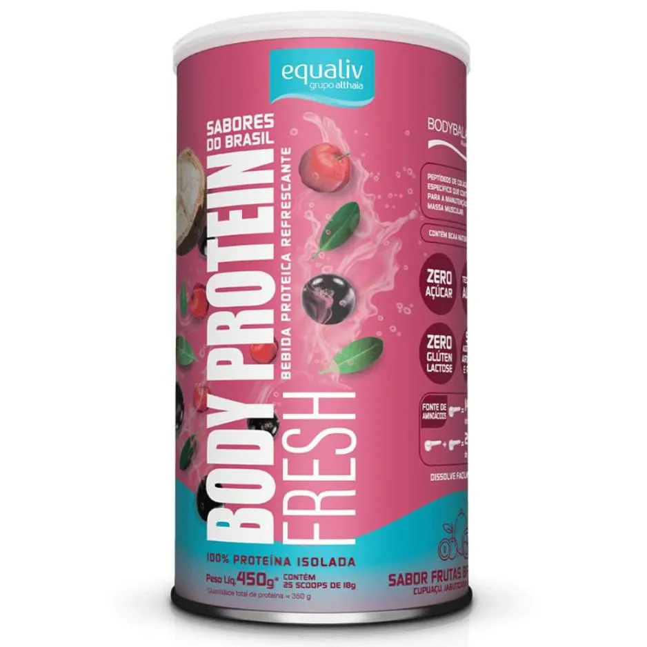 BODY PROTEIN EQUALIV 450G FRUTAS BRASILEIRAS