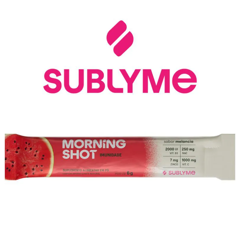 SACHE MORNING SHOT SUBLYME MELANCIA 6G - IMUNIDADE