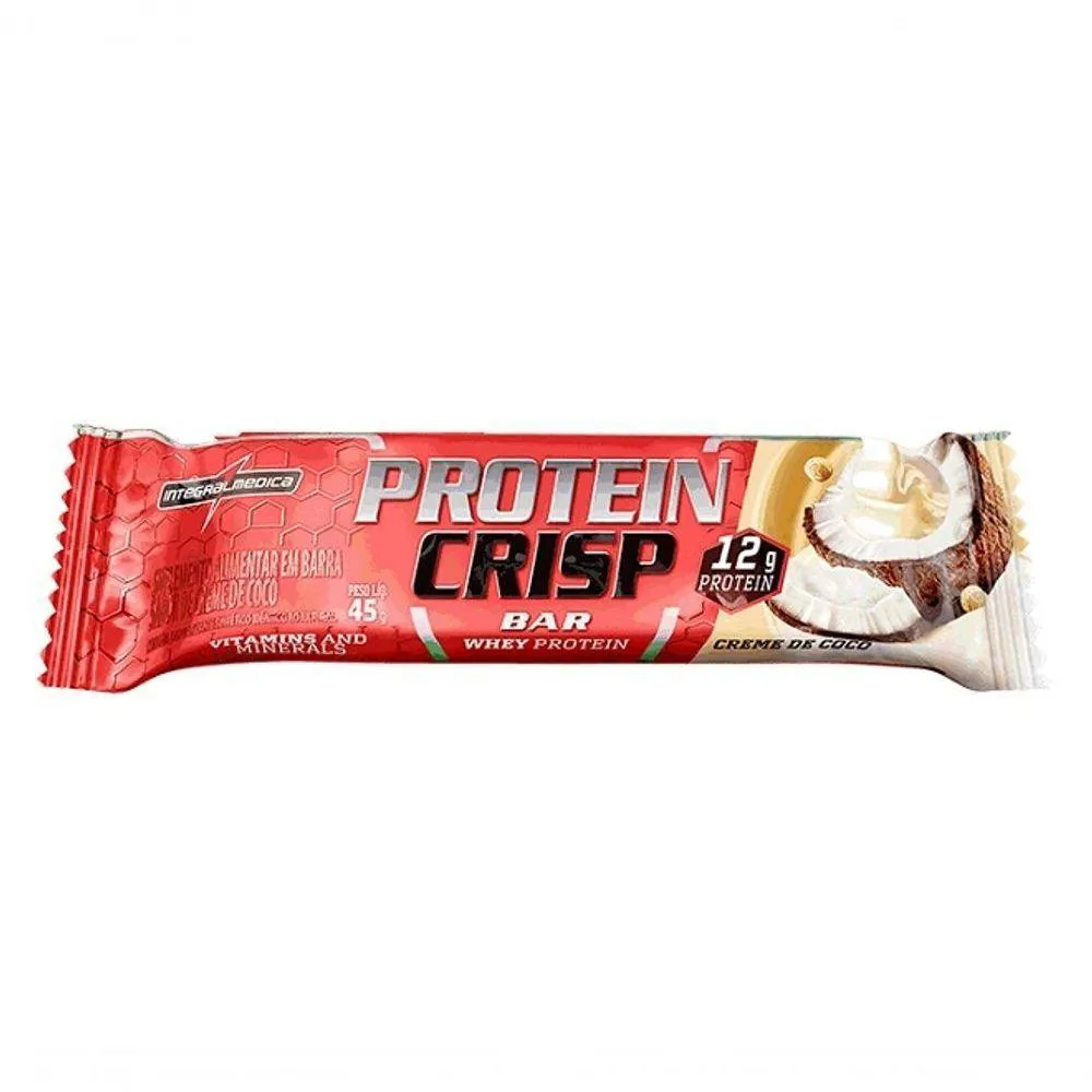 CRISP BAR 45G CREME DE COCO SABOROSA
