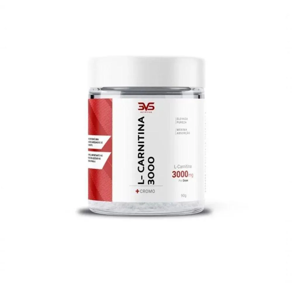 L-CARNITINA 3000 + CROMO (90G) - PADRãO: úNICO
