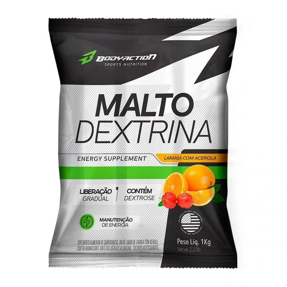 MALTODEXTRINA (1KG) - SABOR: LARANJA C- ACEROLA