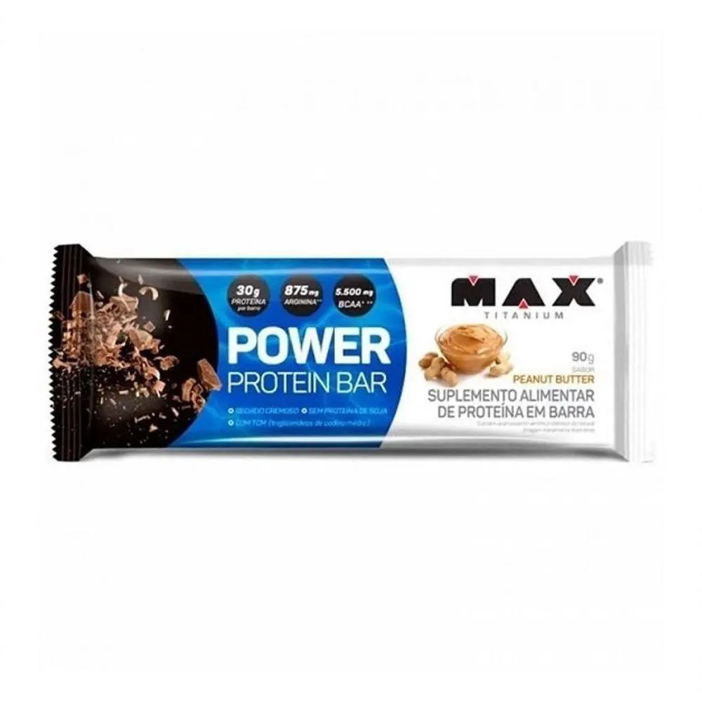 POWER PROTEIN BAR (90G) - SABOR: PEANUT BUTTER