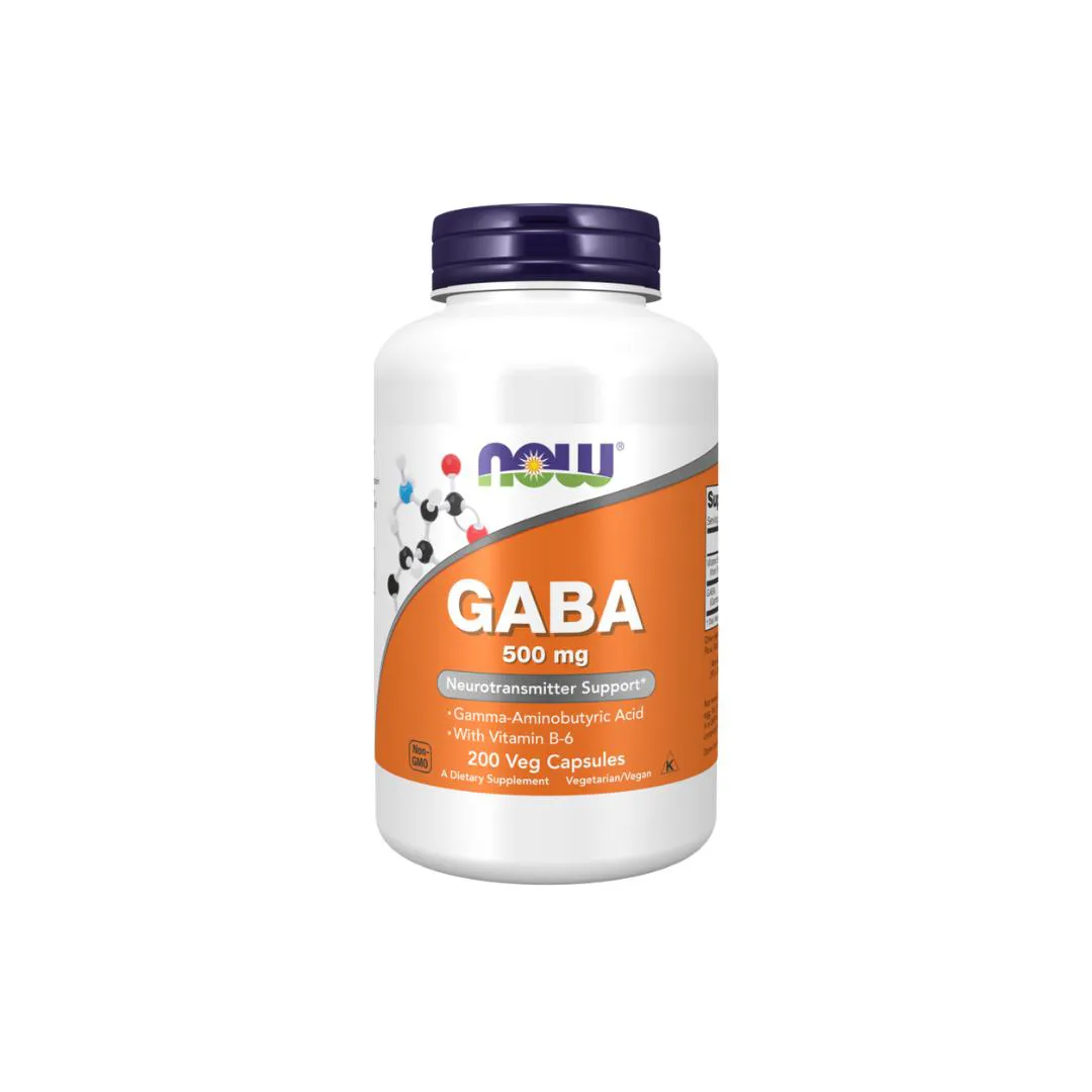 GABA 500MG 200 CáPSULAS VEGETAIS