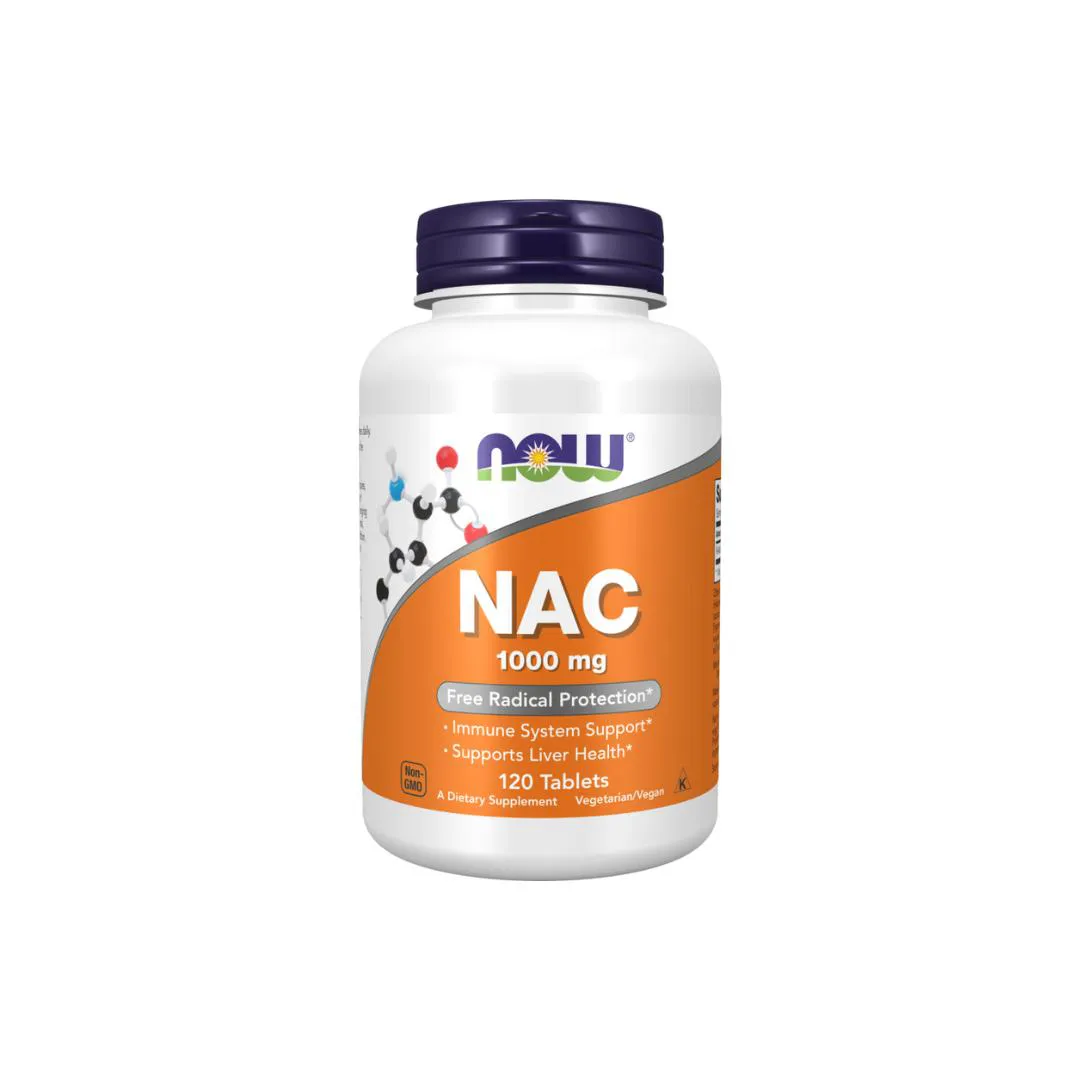 NAC N ACETIL CISTEINA 1000MG 120 TABLETES