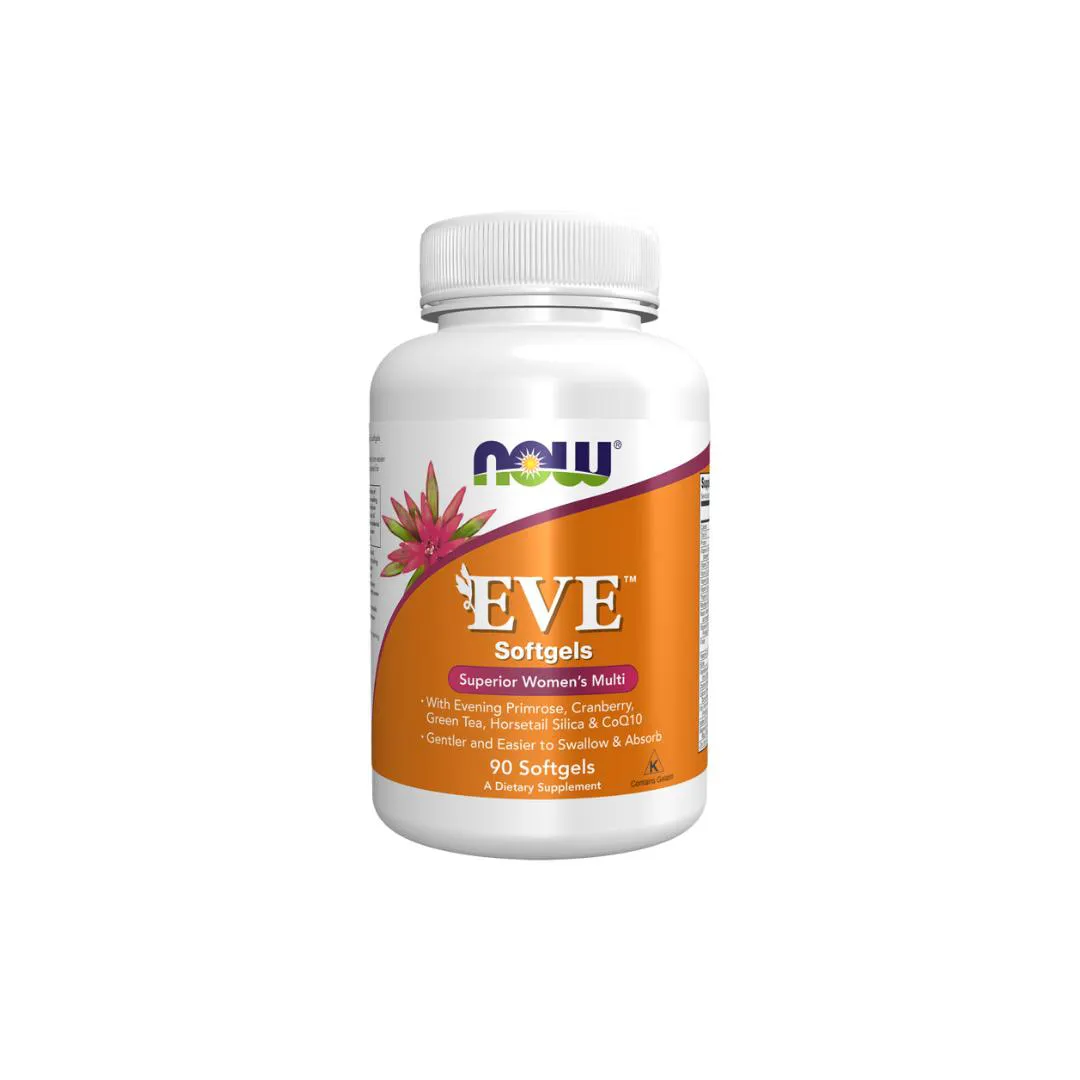 MULTIVITAMíNICO PARA MULHERES EVE™ NOW FOODS 90 CáPSULAS