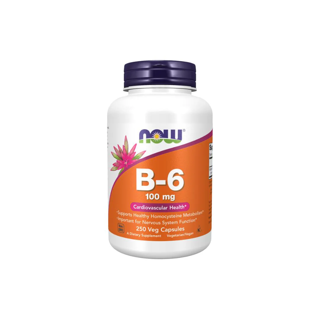 VITAMINA B6 100MG 250 CáPSULAS