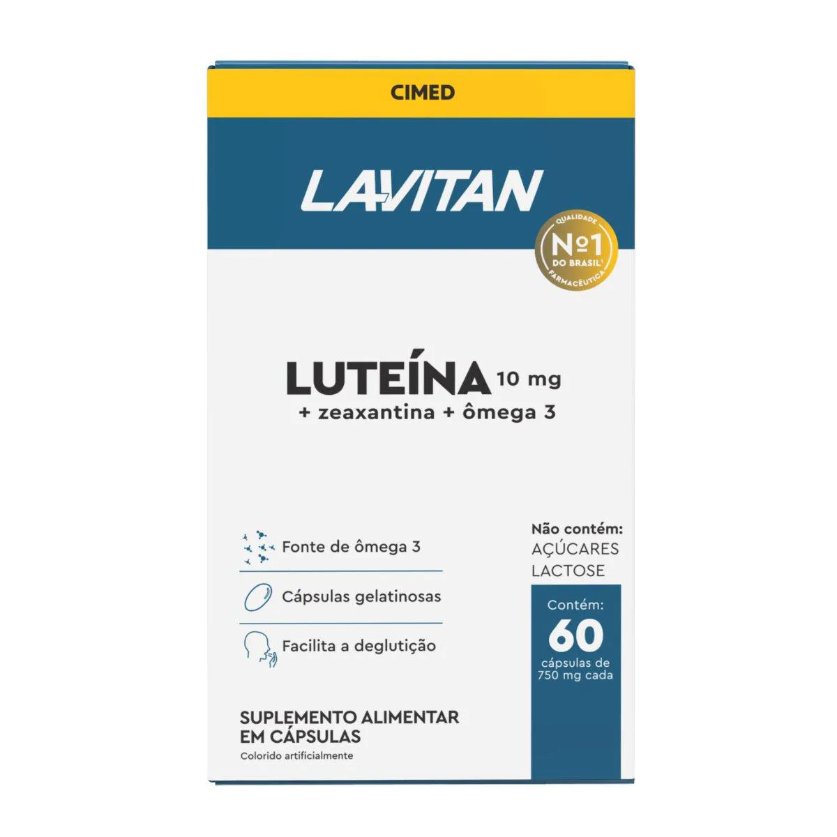 LUTEÍNA + ZEAXANTINA + ÔMEGA 3