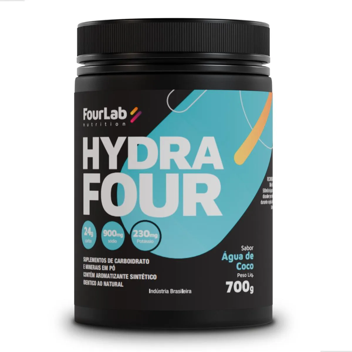 HYDRAFOUR POTE 700G - SABOR AGUA DE COCO EM PO