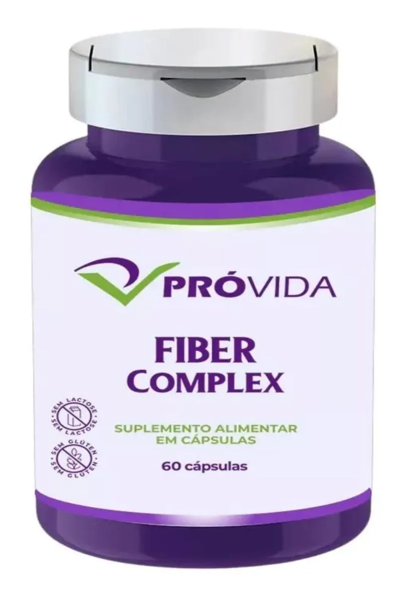 FIBER - 60 CáPS ( MODERADOR DE APETITE E FIBRA P/ INTESTINO)