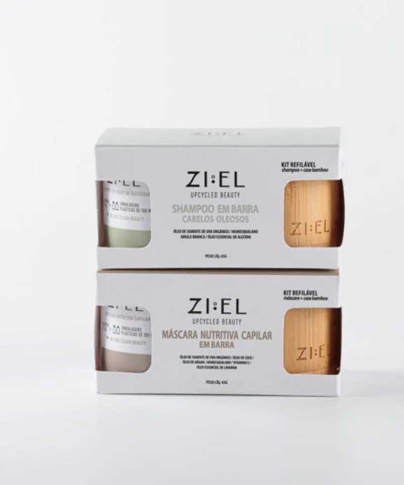 DUPLA CONTROLE DA OLEOSIDADE COM CASE DE BAMBU + HIDRATAÇÃO EXTRA: SHAMPOO + MáSCARA CAPILAR