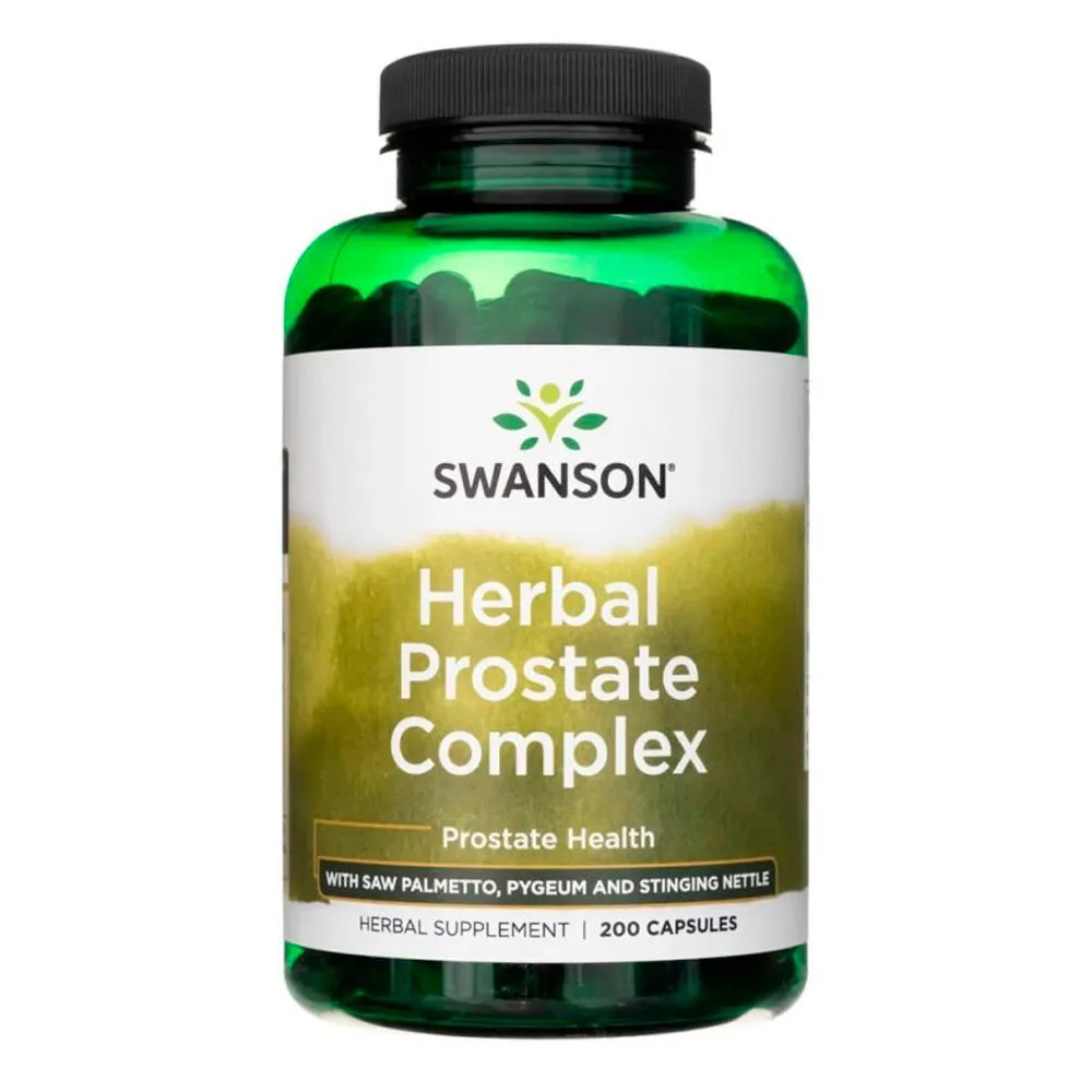 COMPLEXO DE PRóSTATE HERBAL SWANSON 200 CáPSULAS IMPORTADO