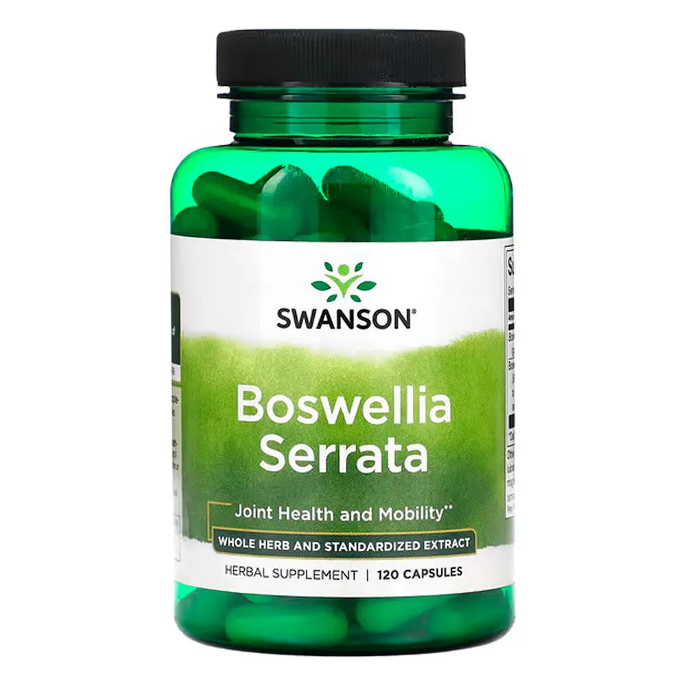 EXTRATO BOSWELLIA SERRATA SWANSON 120 CáPSULAS IMPORTADO