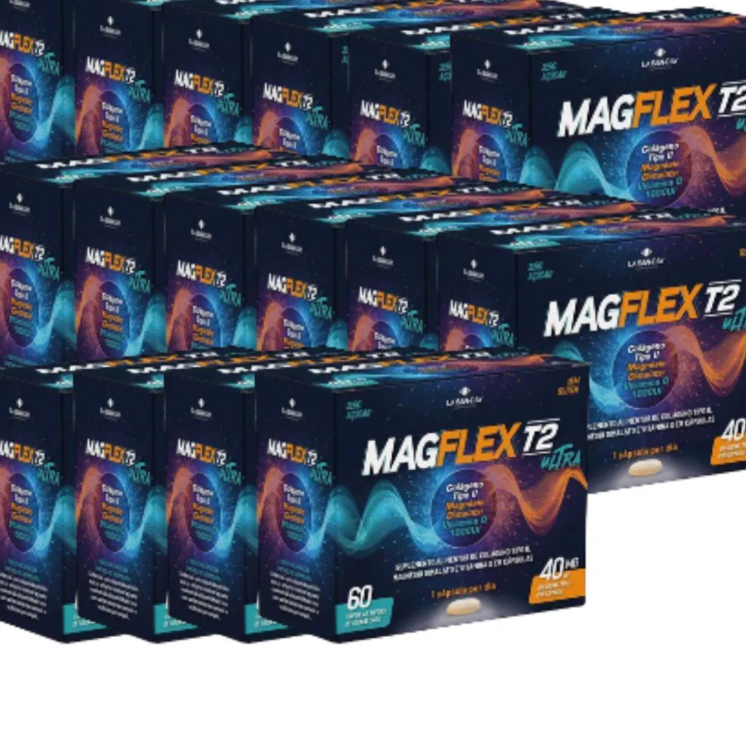 KIT 16X MAGFLEX T2 ULTRA 40MG COM 60 CáPSULAS - LA SAN DAY