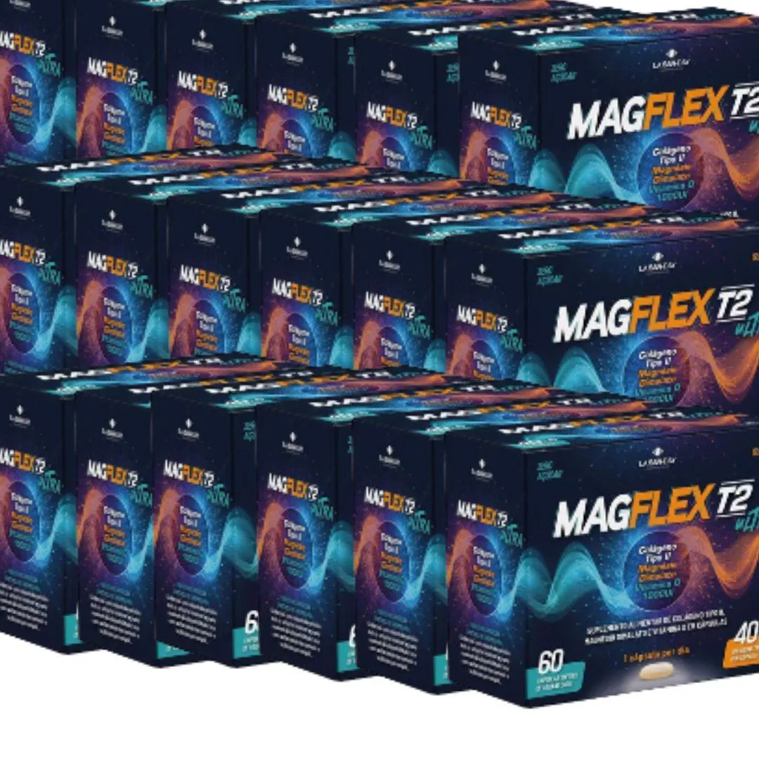 KIT 18X MAGFLEX T2 ULTRA 40MG COM 60 CáPSULAS - LA SAN DAY