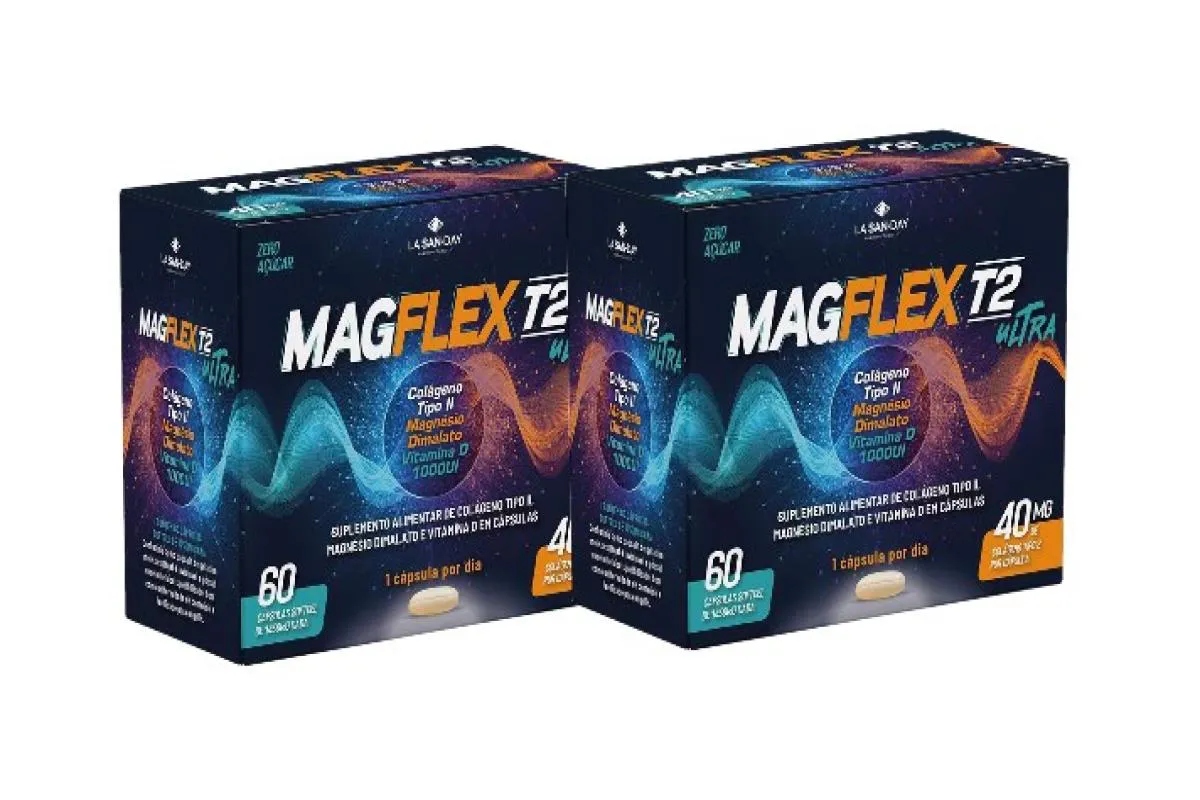 KIT 2X MAGFLEX T2 ULTRA 40MG COM 60 CáPSULAS - LA SAN DAY