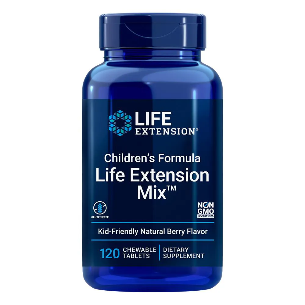 MULTIVITAMINICO CHILDREN LIFE EXTENSION 120TAB IMPORTADO