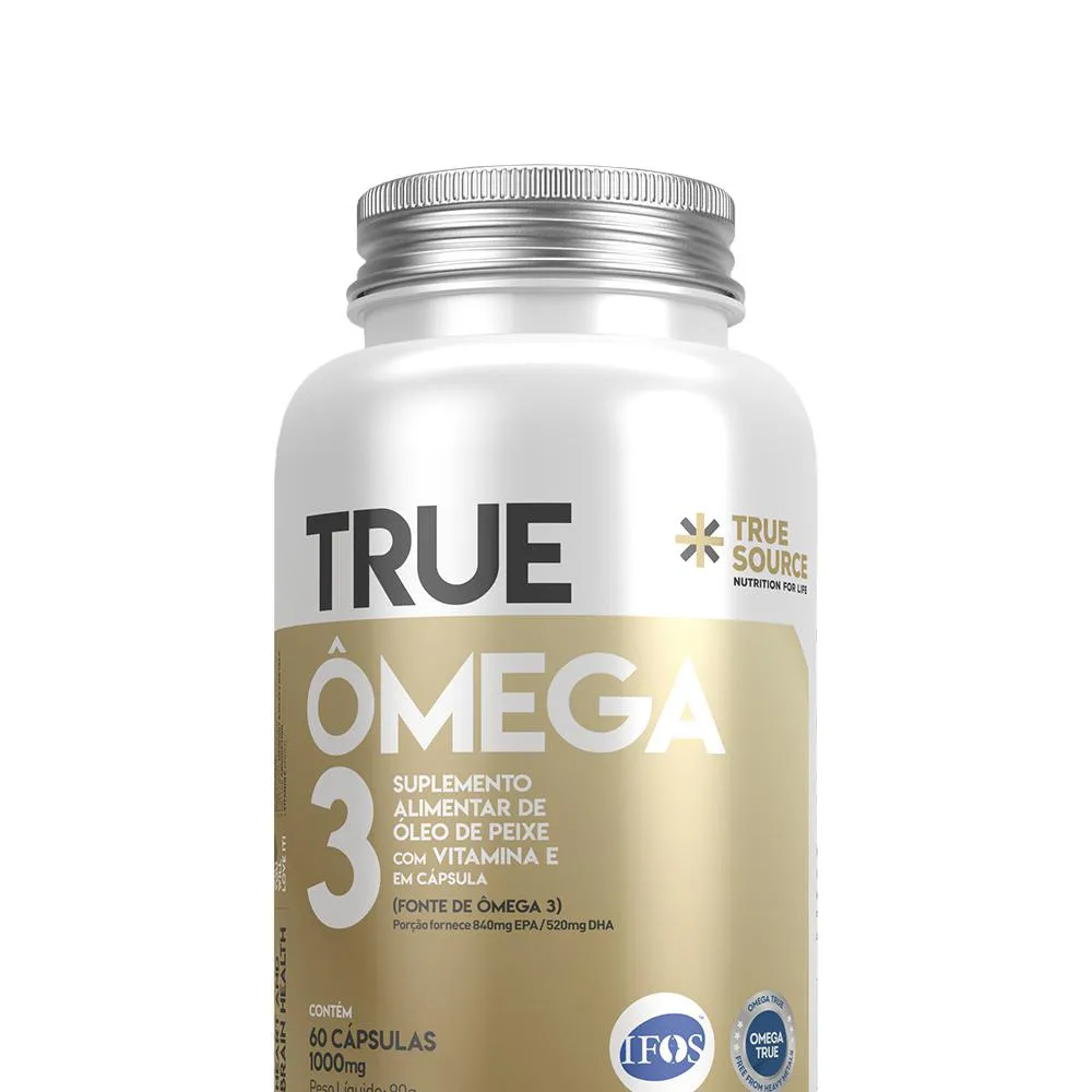TRUE ÔMEGA 3 (60 CáPSULAS) TRUE SOURCE