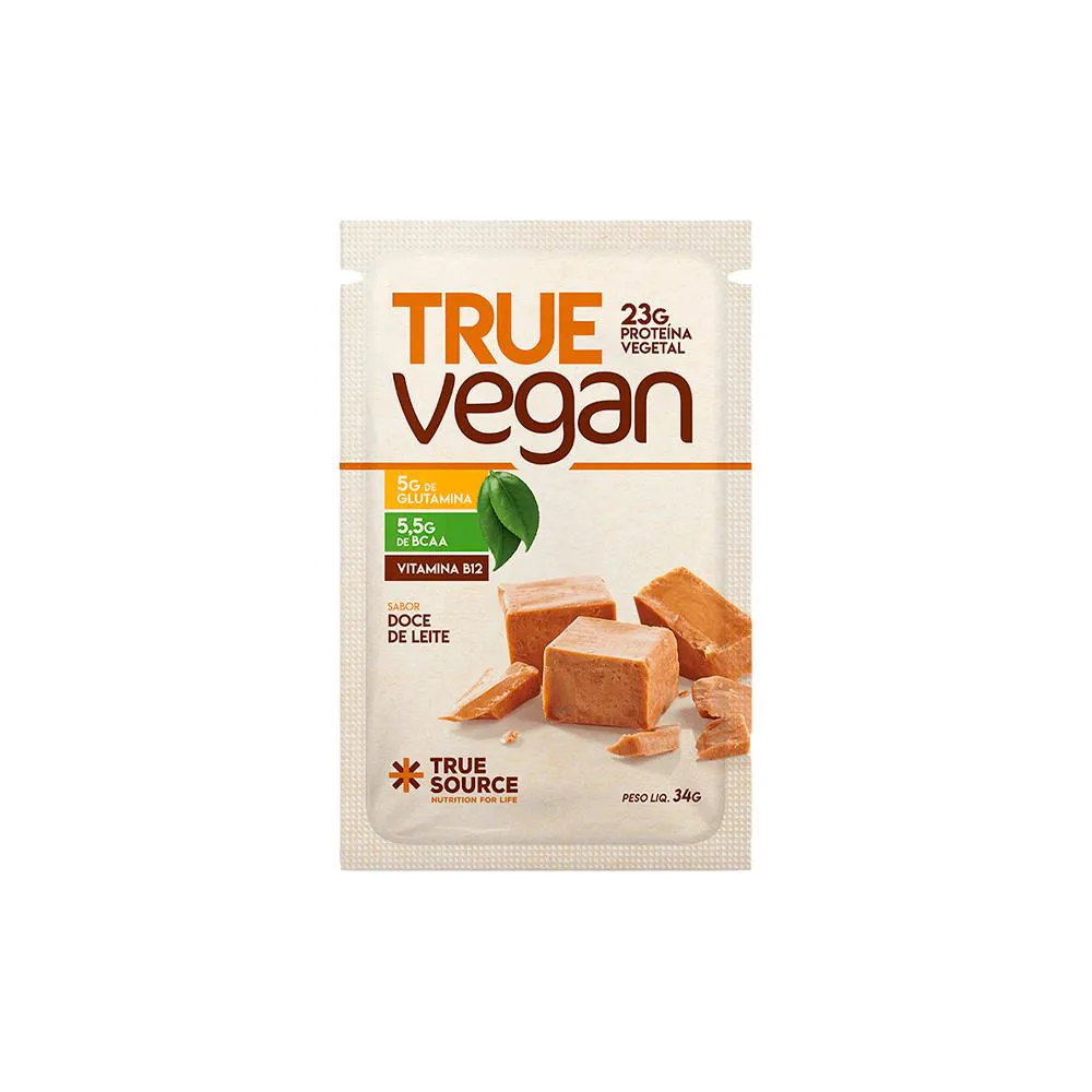 TRUE VEGAN TRUE SOURCE (SACHê) DOCE DE LEITE