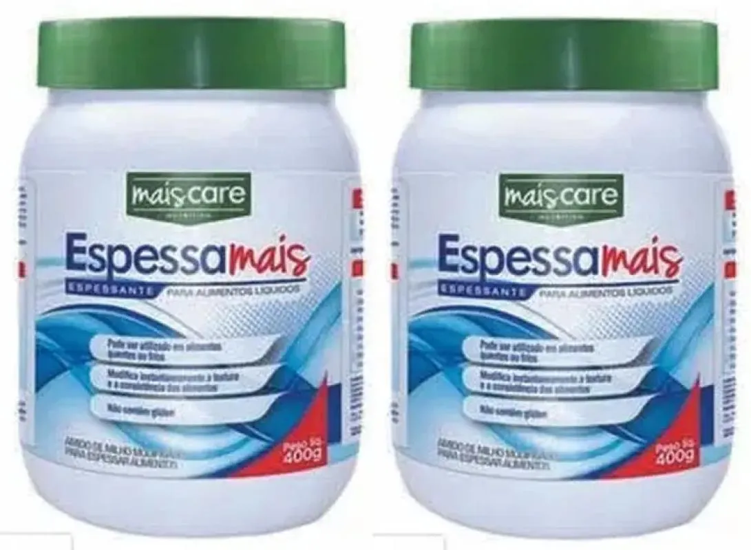 KIT 2UNI ESPESSANTE ESPESSA MAIS (2X 400GR) - MAIS CARE
