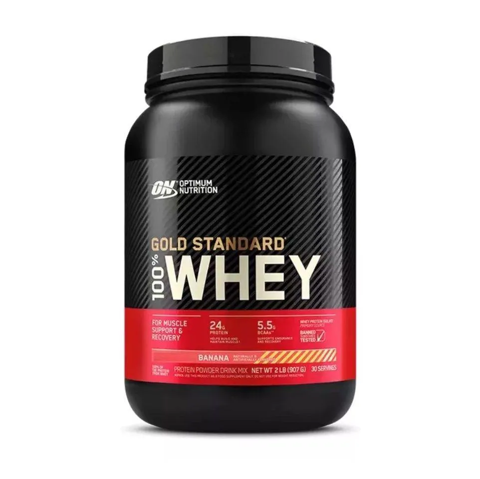 100% WHEY PROTEIN GOLD STANDARD (907G) - SABOR: BANANA CREAM