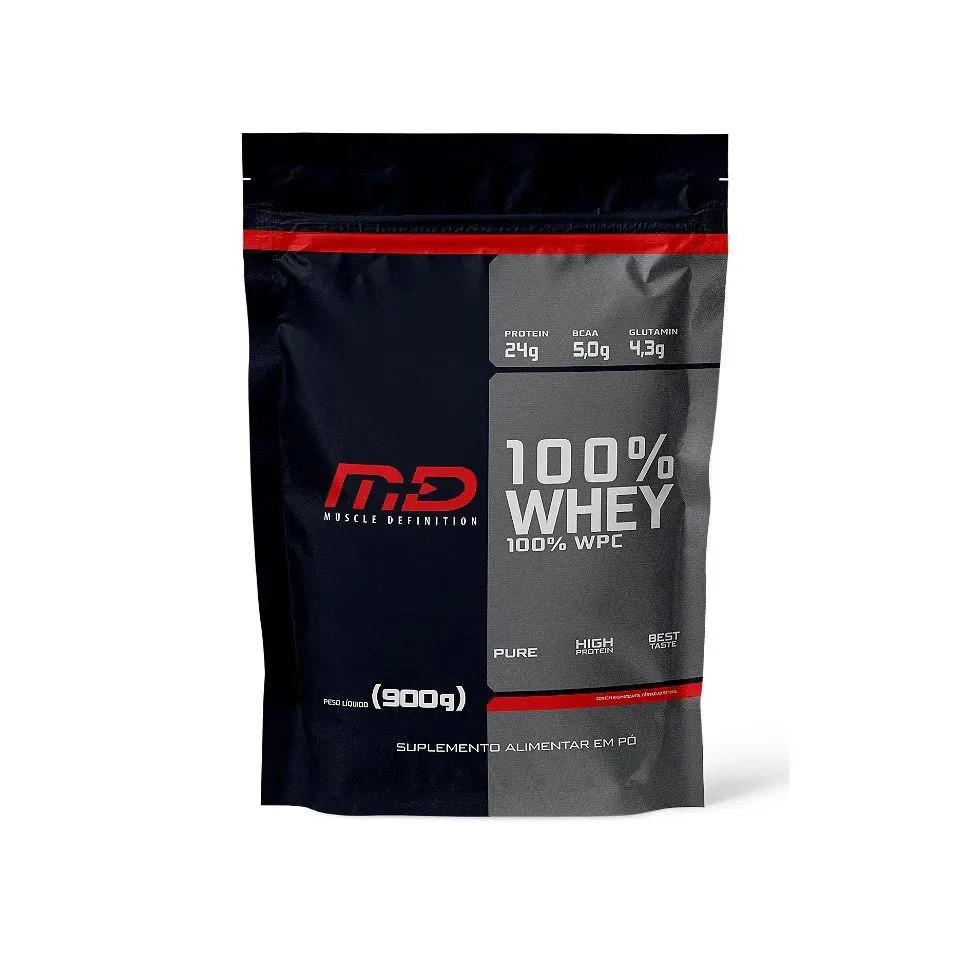 100% WHEY REFIL (900G) - SABOR: COOKIES