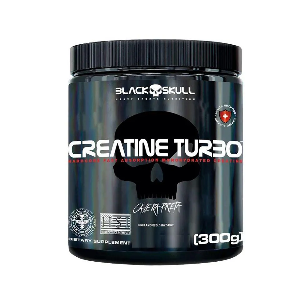 CREATINE TURBO (300G) - SABOR: SEM SABOR