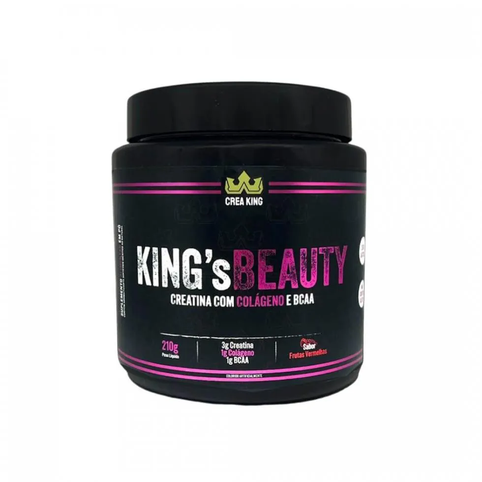 KING´S BEAUTY (210G) - SABOR: FRUTAS VERMELHAS