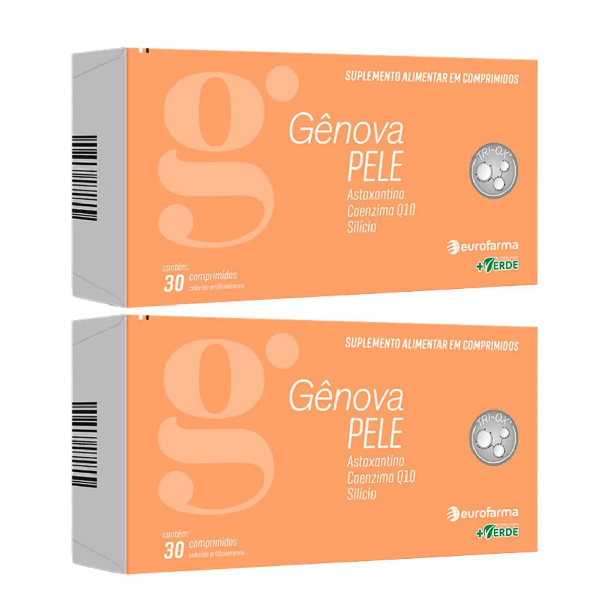 KIT C2 GENOVA PELE NUTRIçãO COMPLETA PARA PELE - EUROFARMA