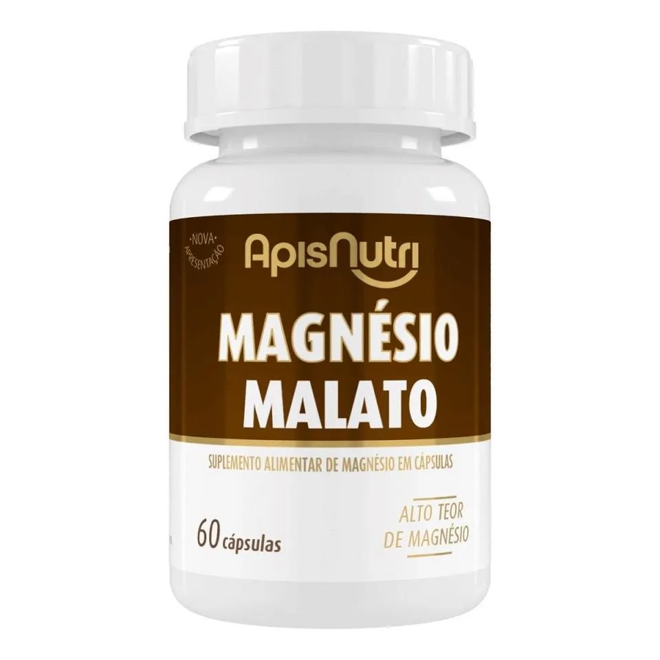 MAGNéSIO MALATO (60 CAPS) - PADRãO: ÚNICO