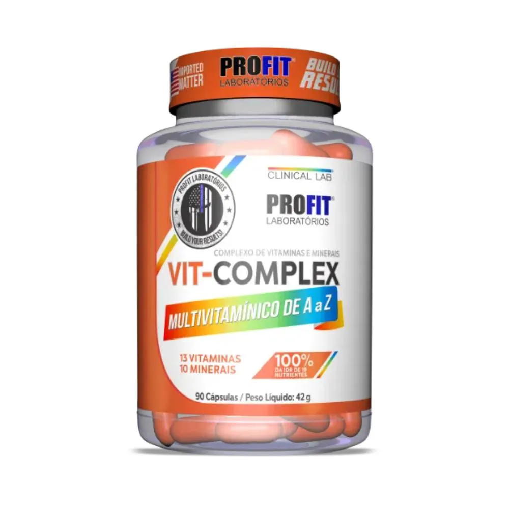 MULTIVITAMINICO DE A A Z VIT-COMPLEX 90 CÁPSULAS PROFIT