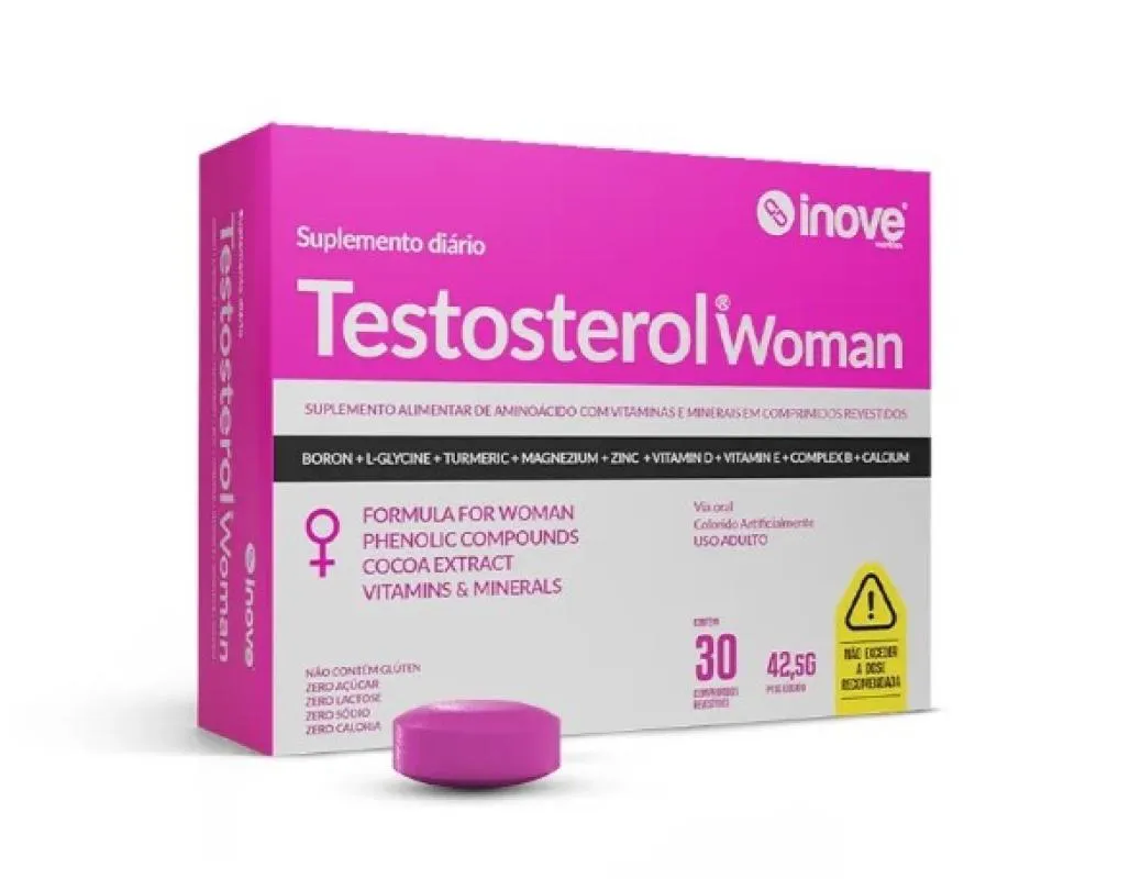 TESTOSTEROL WOMAN (30 CAPS) - PADRãO: ÚNICO