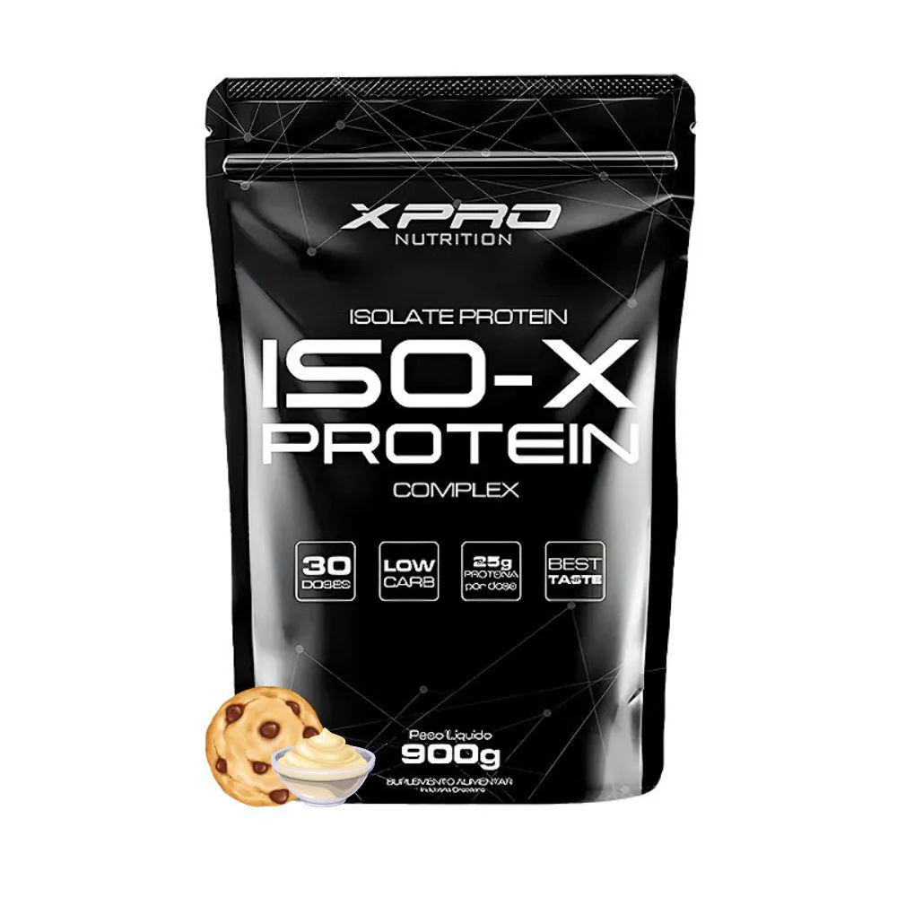 WHEY ISO-X PROTEIN COMPLEX REFIL  900G - XPRO NUTRITION Cookies AMP