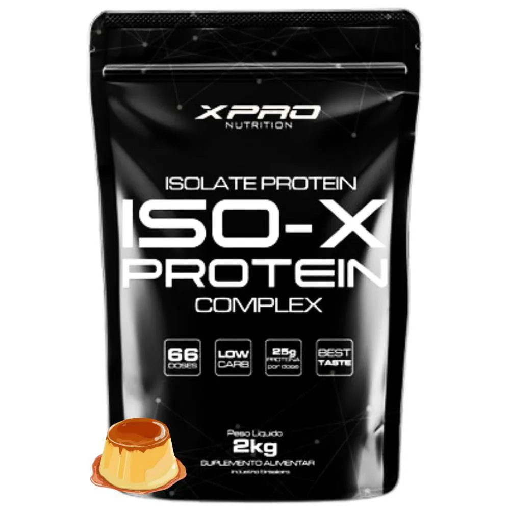 WHEY X PROTEIN COMPLEX REFIL 2KG - XPRO NUTRITION Pudim DE Caramelo